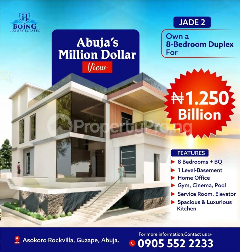 8 bedroom House for sale Asokoro Rockvilla, Guzape Abuja
