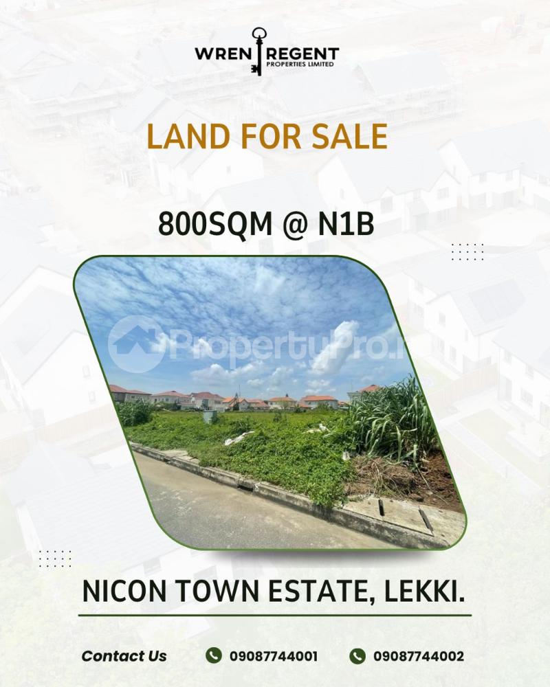 Land for sale Nicon Town Lekki Lagos