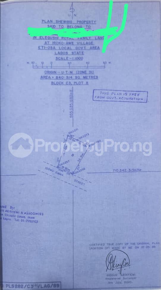 Land for sale Ilasan Lekki Lagos