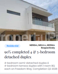 4 bedroom House for sale Lekki Phase 1 Lekki Phase 1 Lekki Lagos