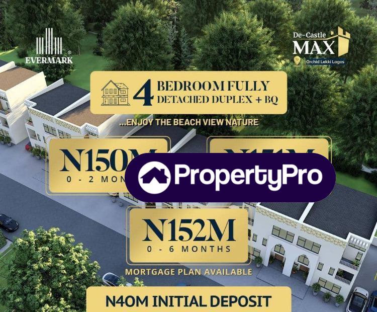 4 bedroom House for sale Opposite Cooplag Estate, Orchid Road, Lafiaji, Lekki, Lagos Lekki Lagos - 0