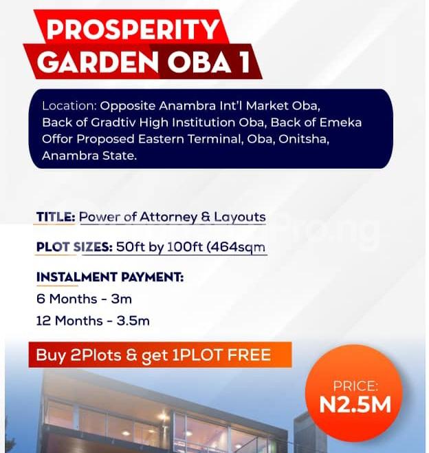 Land for sale Anambra International Market Idemili south Anambra