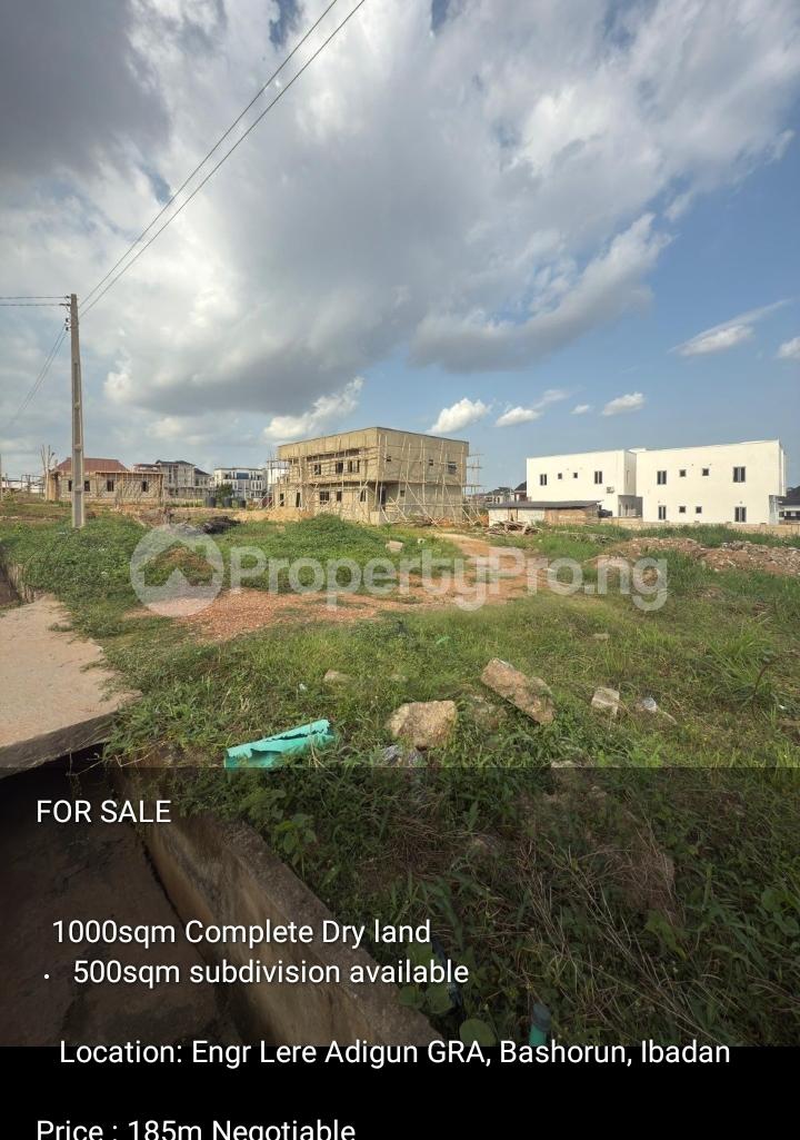 Land for sale Engineer Lere Adigun Gra Basorun Ibadan Oyo - 0