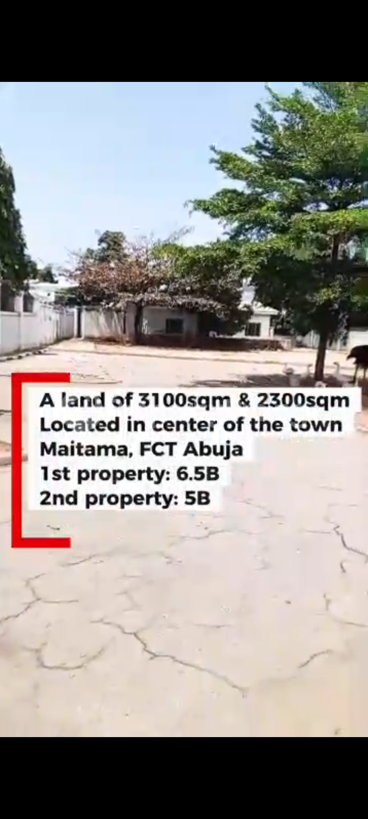 Land for sale Maitama Abuja