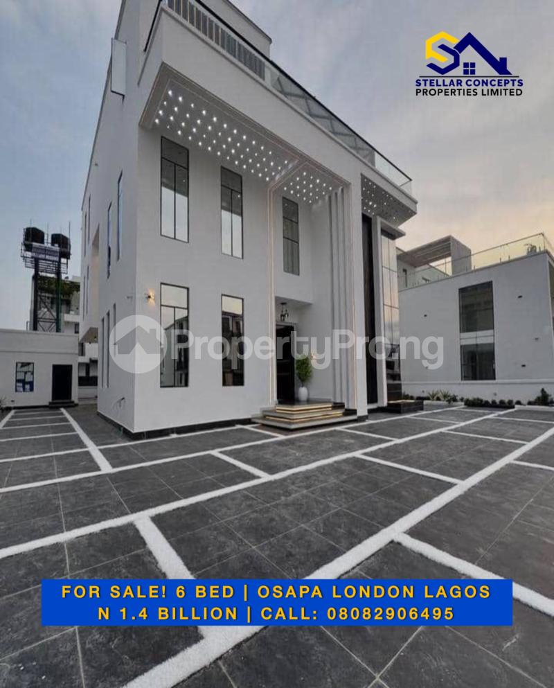 6 bedroom House for sale Agungi Osapa london Lekki Lagos