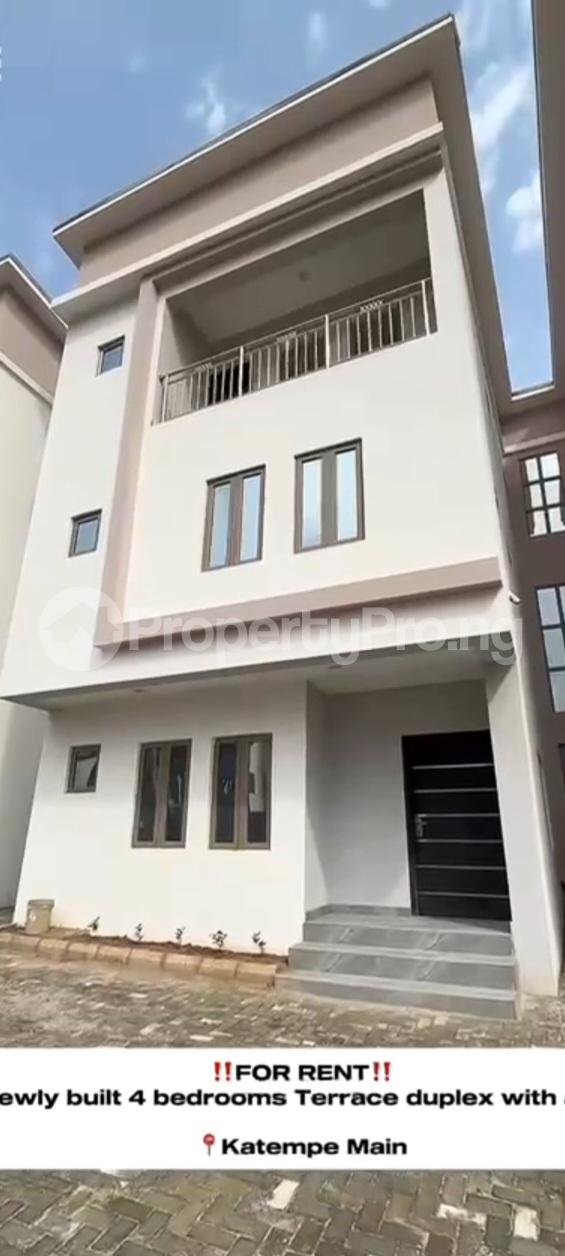 4 bedroom House for rent Katampe District Abuja ( Video Of The House Is Attached) Katampe Main Abuja