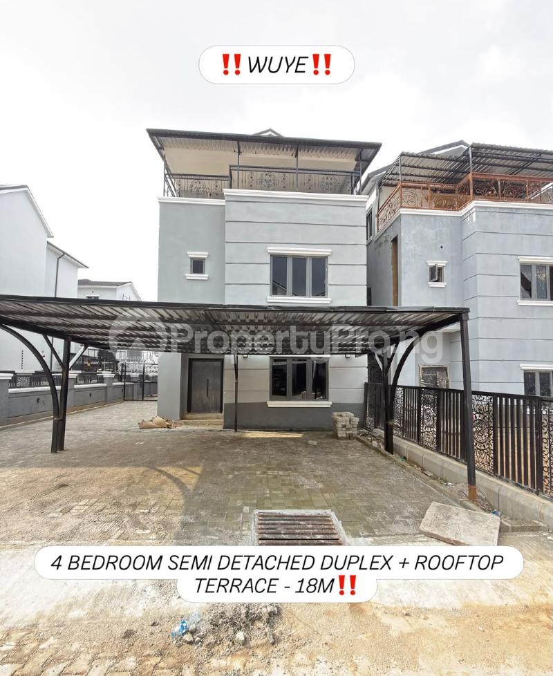 4 bedroom House for rent Wuye District Abuja. Wuye Abuja