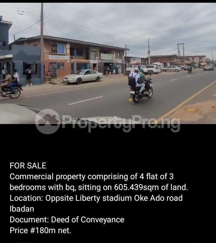 3 bedroom House for sale Opposite Liberty Stadium Oke Ado Ring Rd Ibadan Oyo