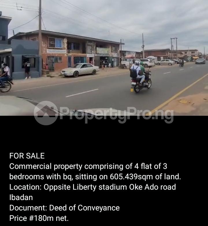 3 bedroom House for sale Liberty Stadium, Oke ado Ibadan Oyo