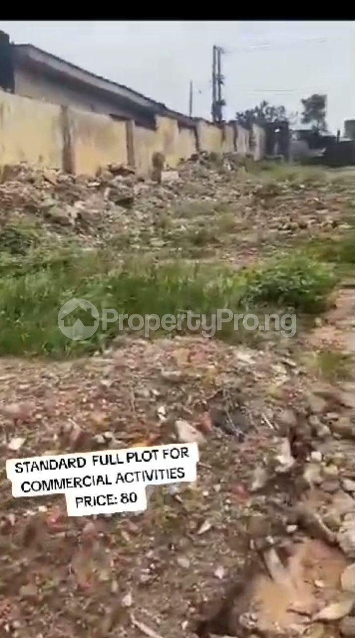 Land for sale At Abiola Street Onijemo Obawole Facing 2 Street At The Same Time Ogba Lagos - 0