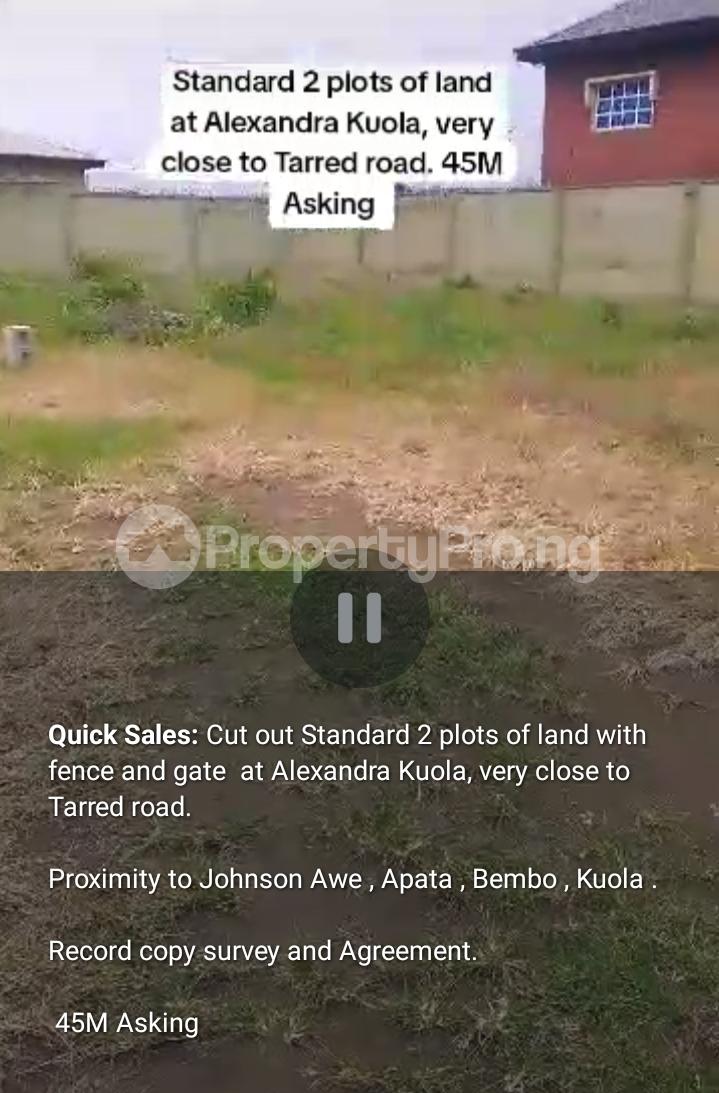 Land for sale Alexander Kuola, Akala Express Ibadan Oyo - 1
