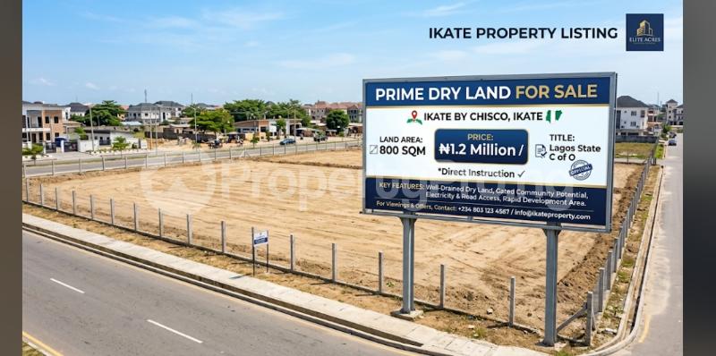 Land for sale Chisco Ikate Lekki Ikate Lekki Lagos