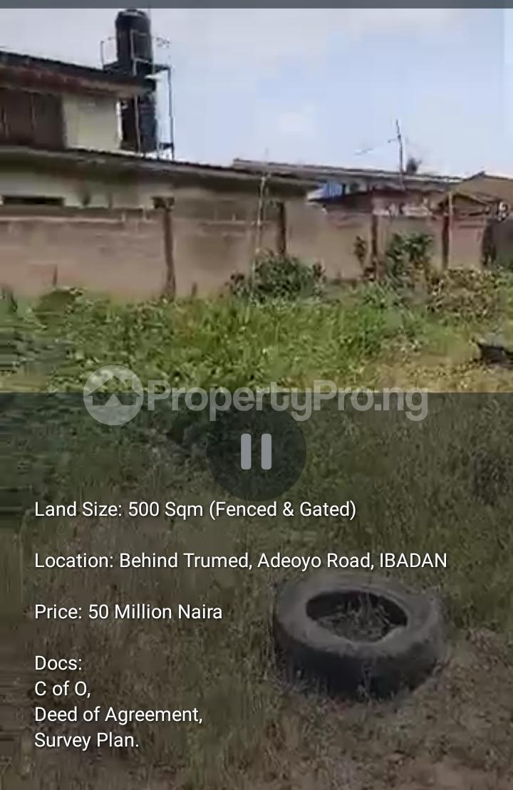 Land for sale Adeoyo Ring Road Ibadan Ring Rd Ibadan Oyo