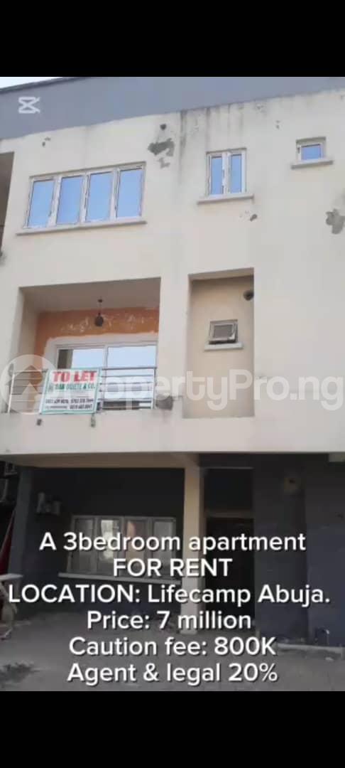 3 bedroom House for rent Paradise Estate Ii Life Camp Abuja