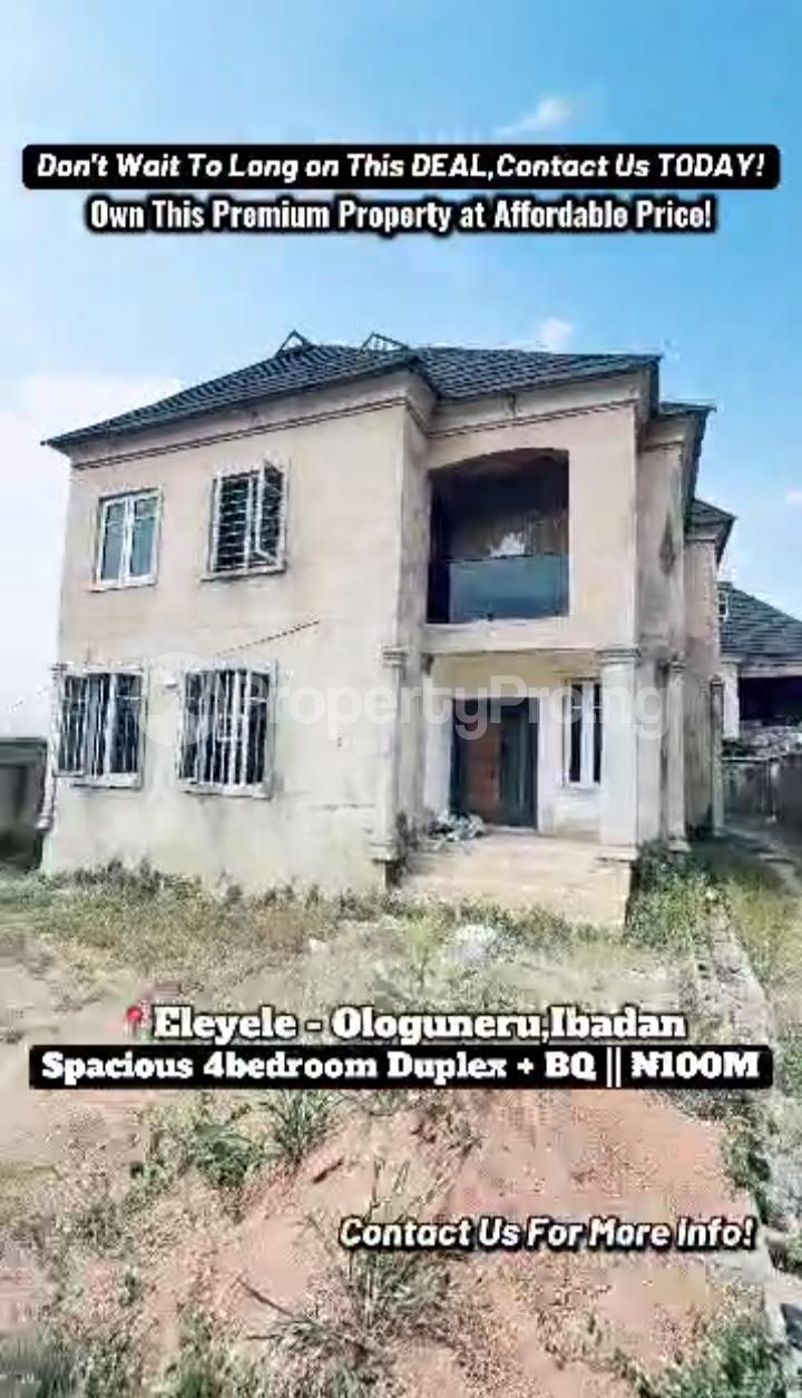4 bedroom House for sale Ologuneru Eleyele Ibadan Oyo