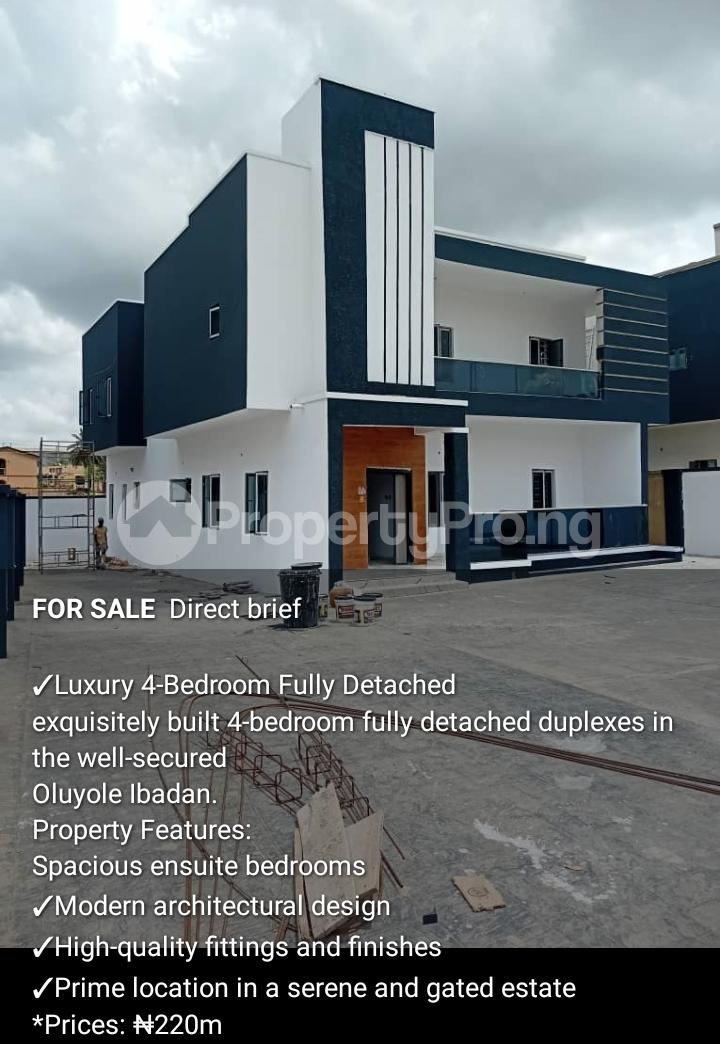 4 bedroom House for sale Oluyole Estate Ibadan Oyo