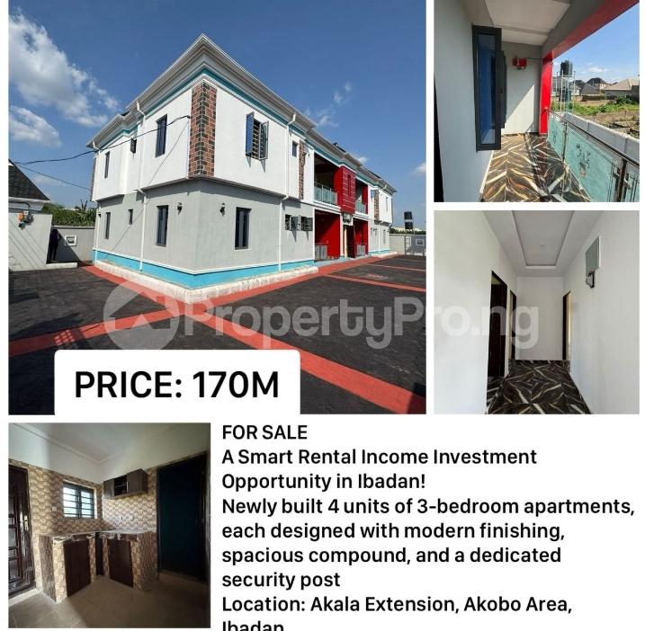 3 bedroom House for sale Akala Way Akobo Ibadan Akobo Ibadan Oyo