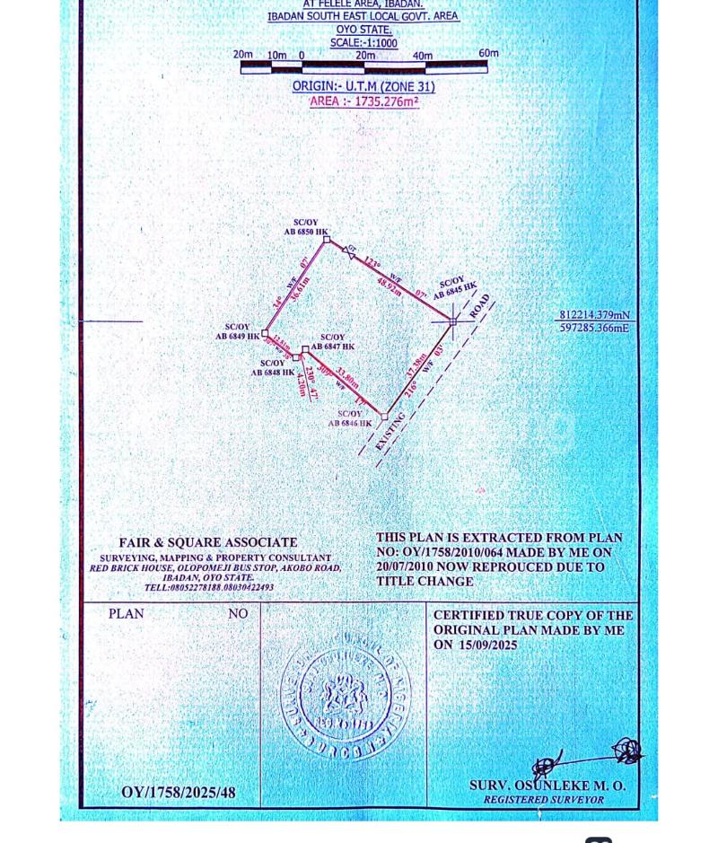 Land for sale Challenge Ibadan Oyo - 0