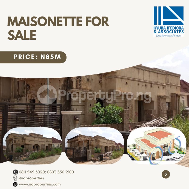 3 bedroom House for sale Almond Gardens, Centenary City, Enugu. Enugu Enugu