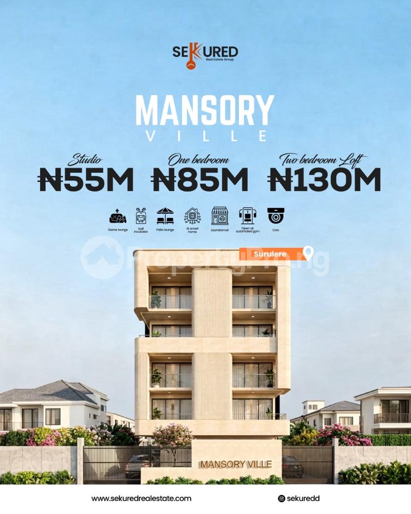 1 bedroom House for sale Surulere Lagos