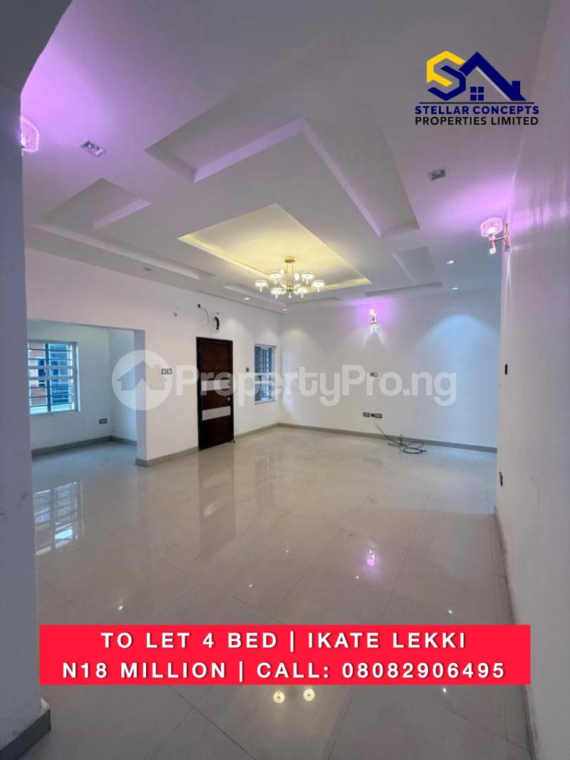 4 bedroom House for rent  Ikate Lekki Lagos