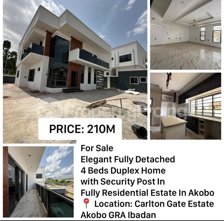 4 bedroom House for sale Kolapo Ishola Gra Akobo Akobo Ibadan Oyo