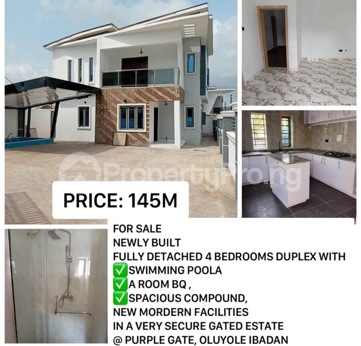 4 bedroom House for sale Purple Gate Oluyole Estate Ibadan Oyo