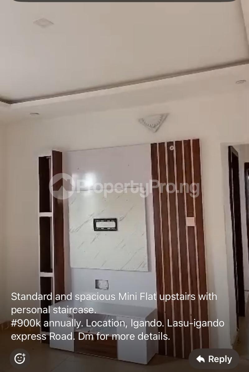 1 bedroom Flat / Apartment for rent Igando Akesan Alimosho Lagos