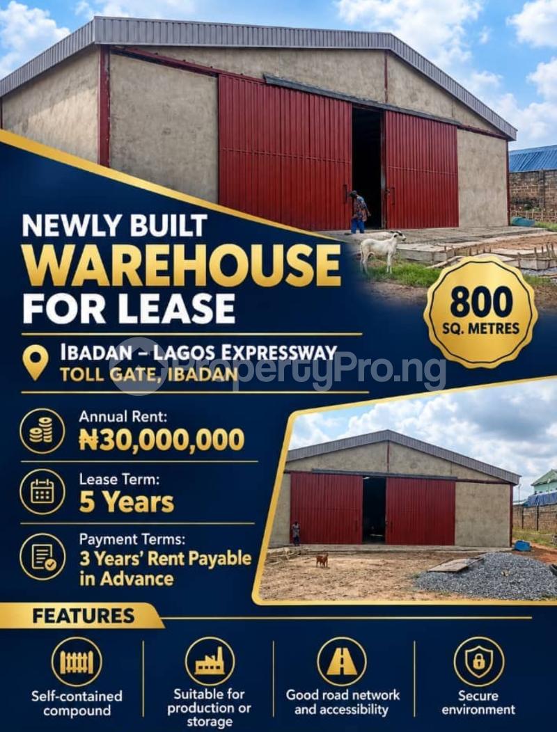 Commercial Property for rent Ibadan Lagos Expressway Ibadan Oyo
