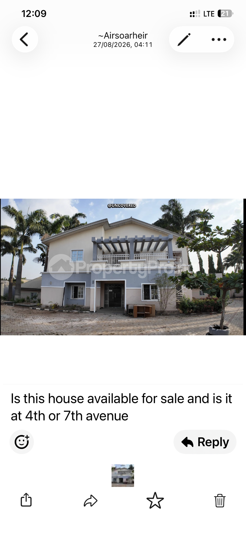 Flat / Apartment for rent Off 4th Avenue Gwarinpa Abuja