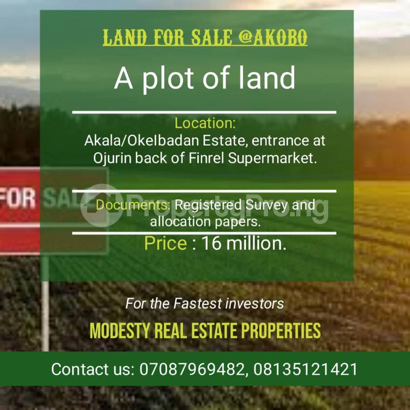 Land in Akobo Ibadan Oyo Land for sale in ibadan Land in ibadan