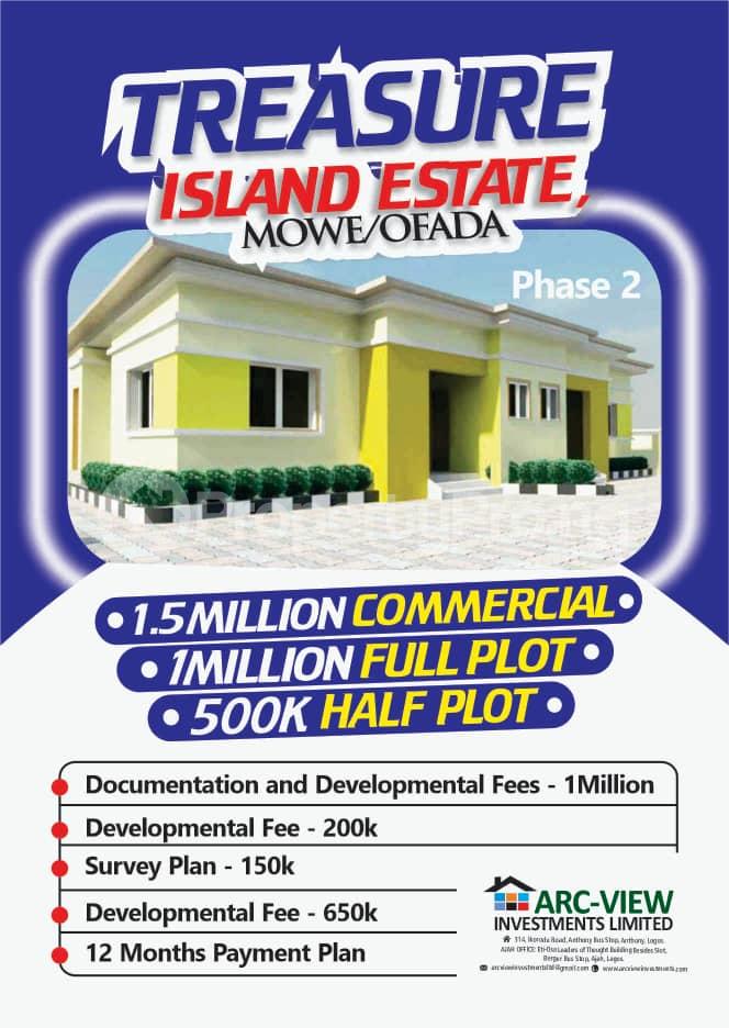 Land for sale Estate Ofada Obafemi Owode Ogun