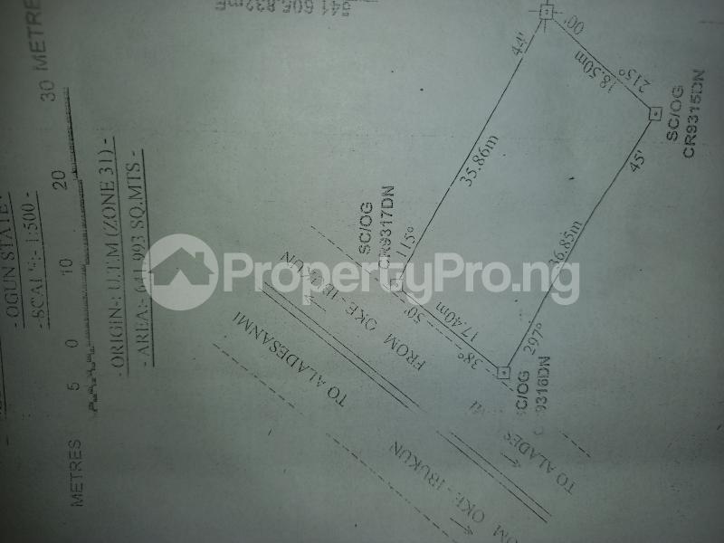 Land for sale 8, Odoeran, Aladesanmi Road Abiola Way, Asero Abeokuta Ogun