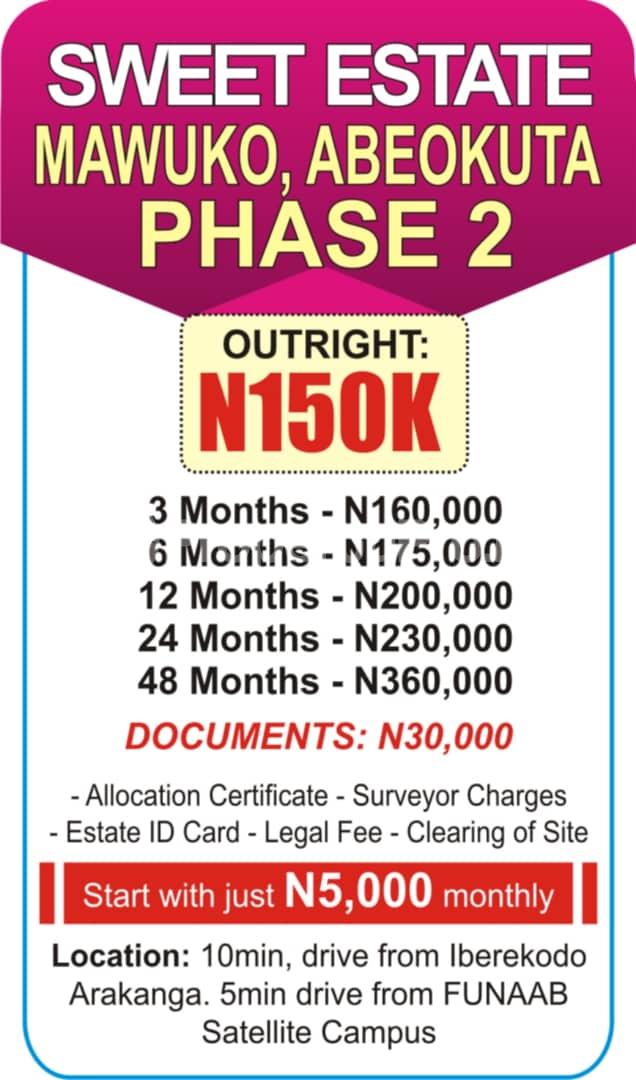 Land for sale Oke Saje Abeokuta Ogun - 6