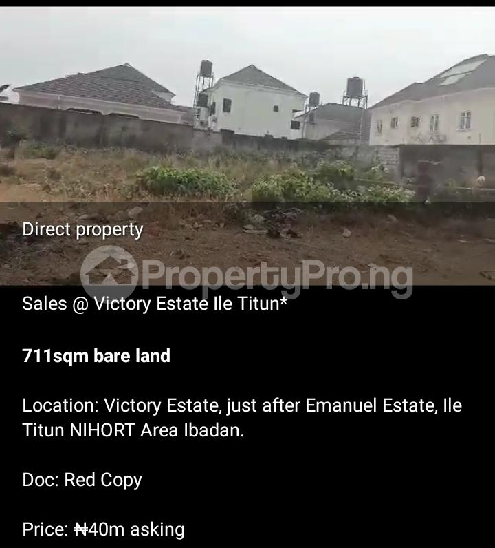 Land for sale Iletitun Nihort Iletuntun/Jericho extension Ibadan Oyo - 0