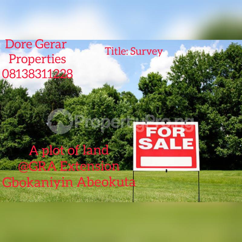 Land for sale Gbokaniyi Abeokuta Ogun