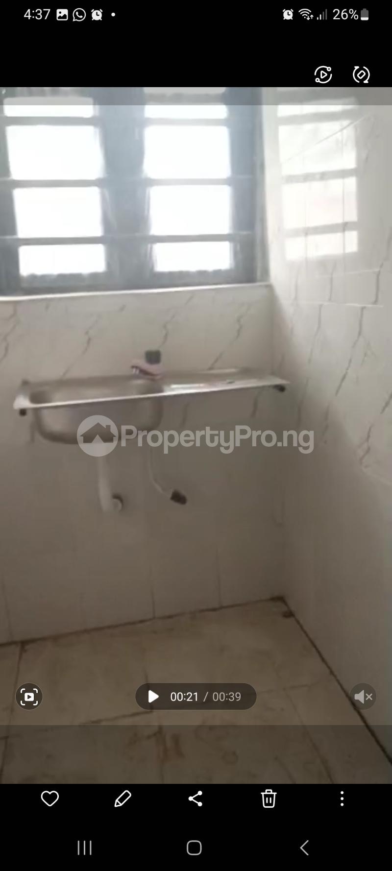 1 bedroom Flat / Apartment for rent Adetola Road Abule Egba Abule Egba Lagos