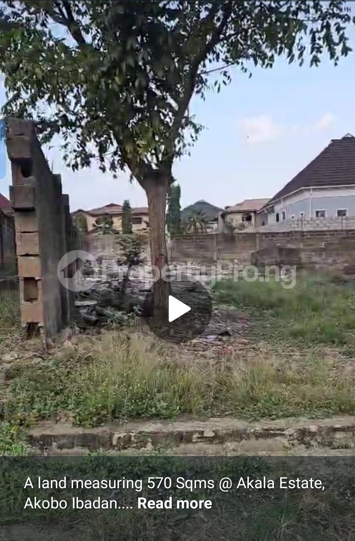 Land for sale Akala Way Akobo Ibadan Akobo Ibadan Oyo