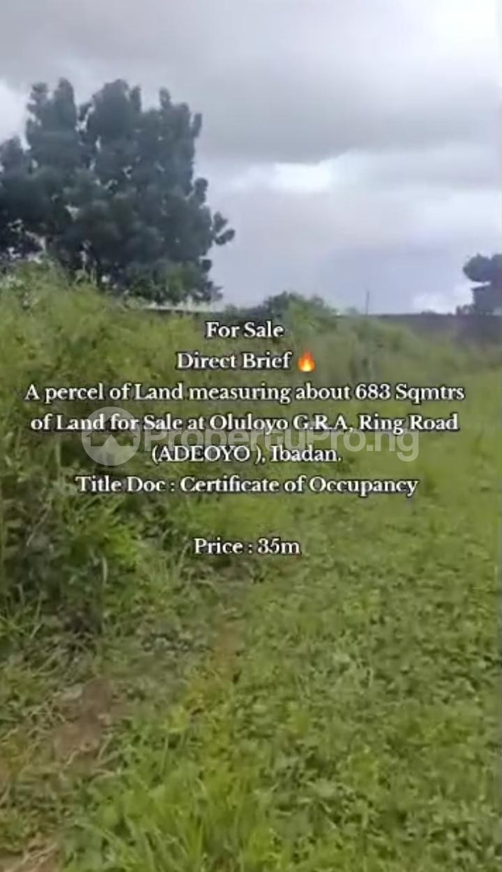 Land for sale Olunloyo Gra Off Ring Road Ibadan Ring Rd Ibadan Oyo