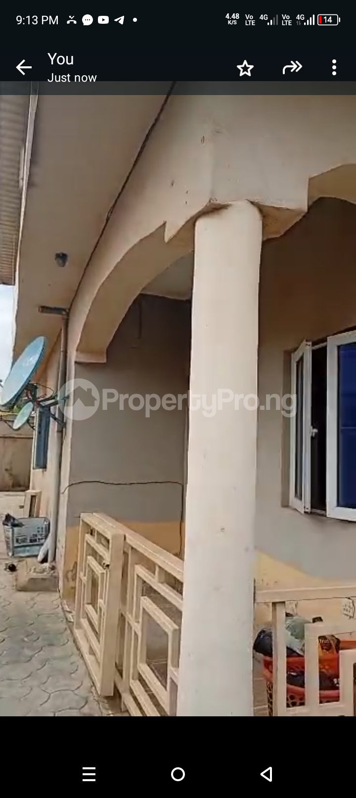 House for sale Off Akintonde Street, Off Cele Bus Stop, Magboro, Ogun State. Magboro Obafemi Owode Ogun