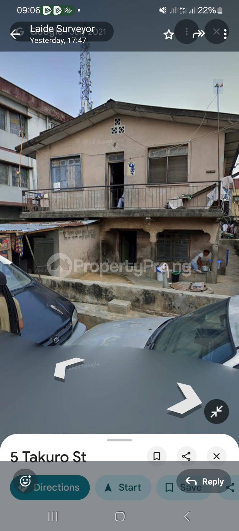 2 bedroom House for sale Takuro idi- Araba Surulere Lagos