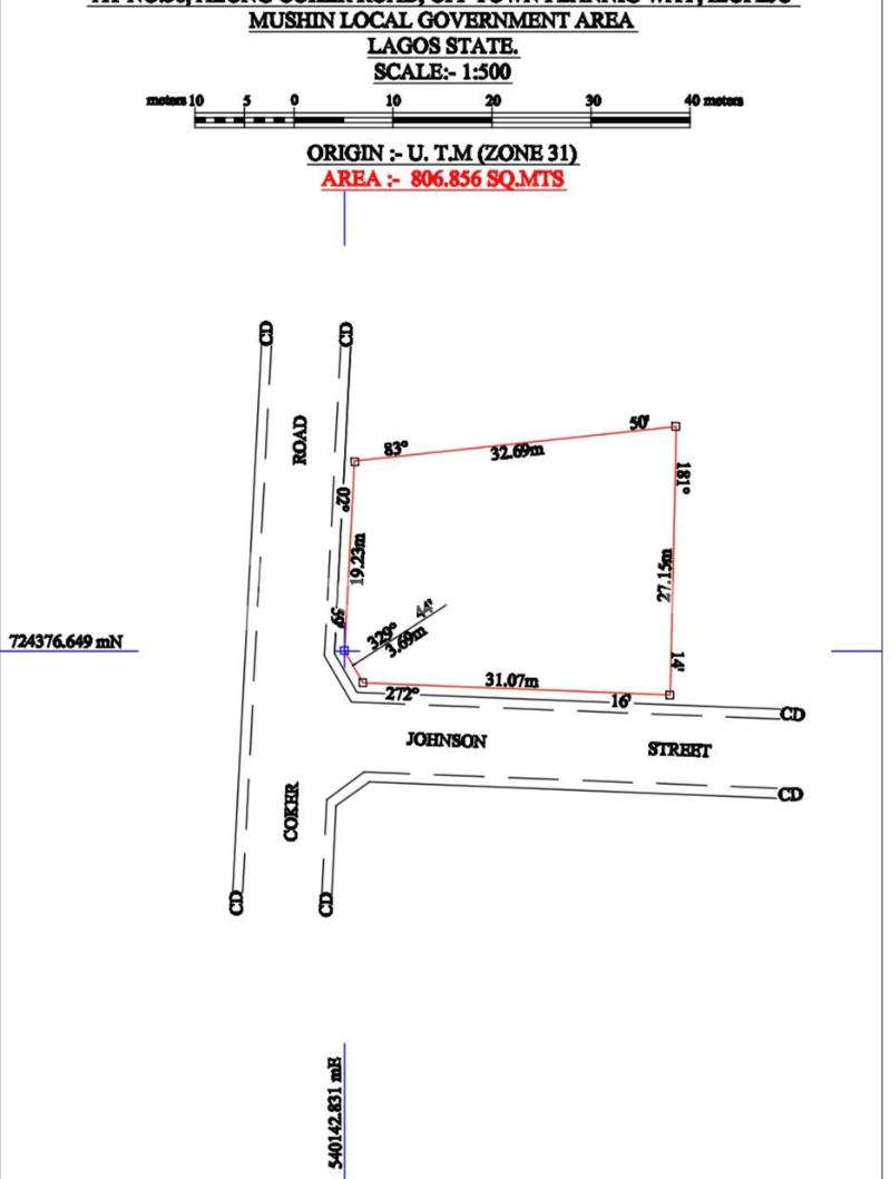 Land for sale Ilupeju Estate Ilupeju Lagos