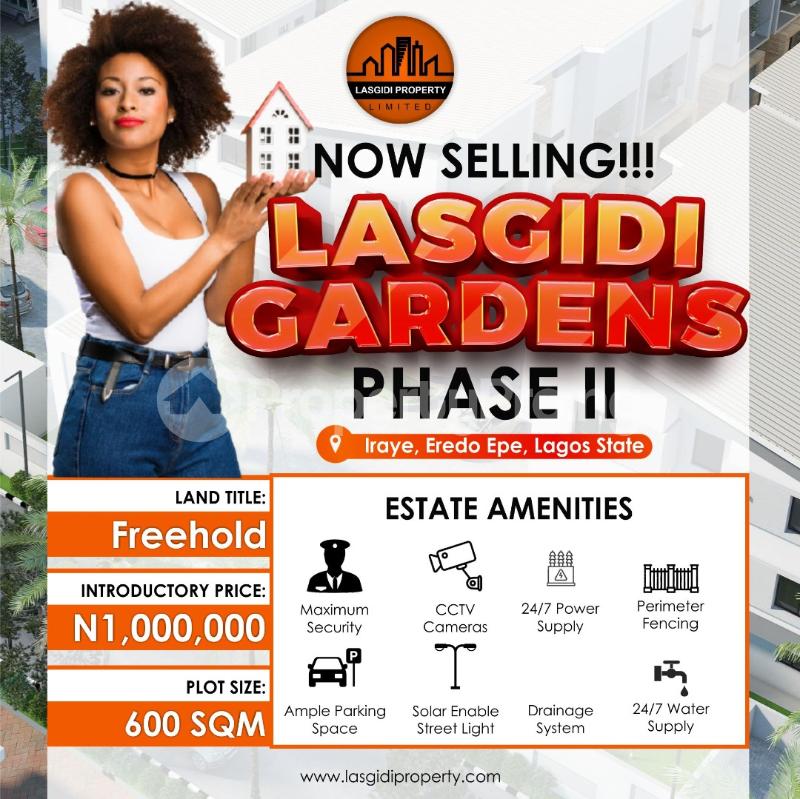 Land for sale Eredo Epe Road Epe Lagos