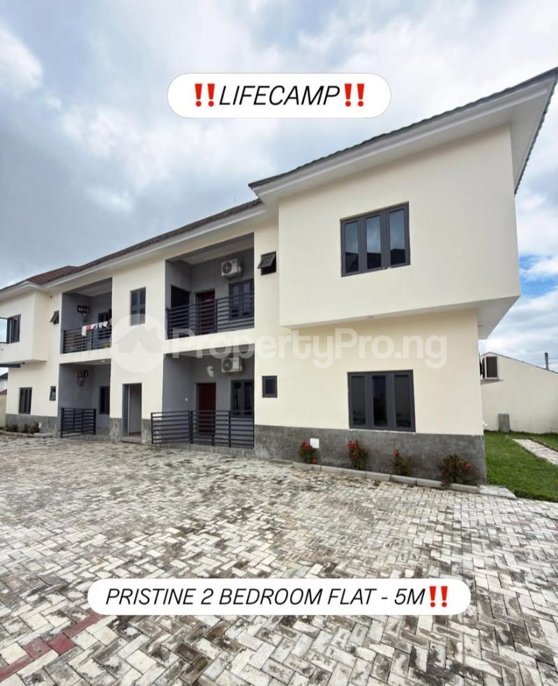 2 bedroom Flat / Apartment for rent Lifecamp District Abuja. Life Camp Abuja