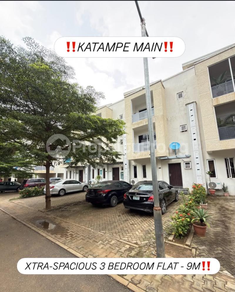 3 bedroom Flat / Apartment for rent Off Next Cash & Carry Road. Katampe Main Abuja