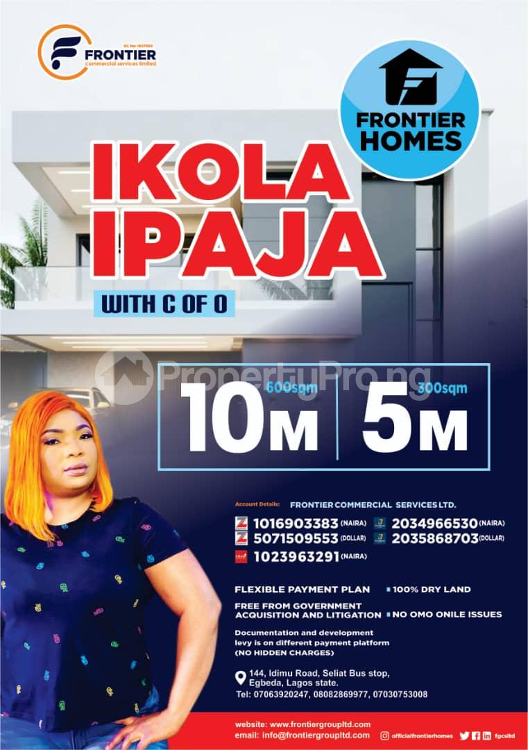 Land for sale Ikola Ipaja Axis Ipaja Ipaja Lagos
