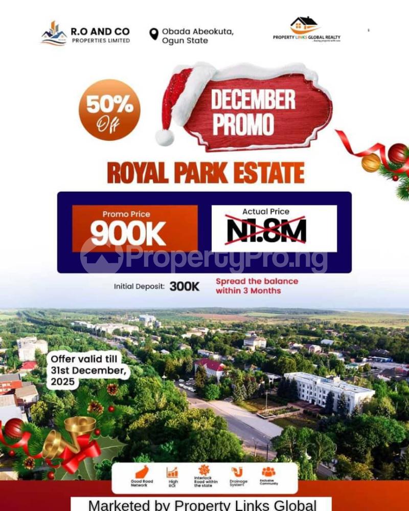 Land for sale Obada Abeokuta December Promo Sale Adigbe Abeokuta Ogun - 0