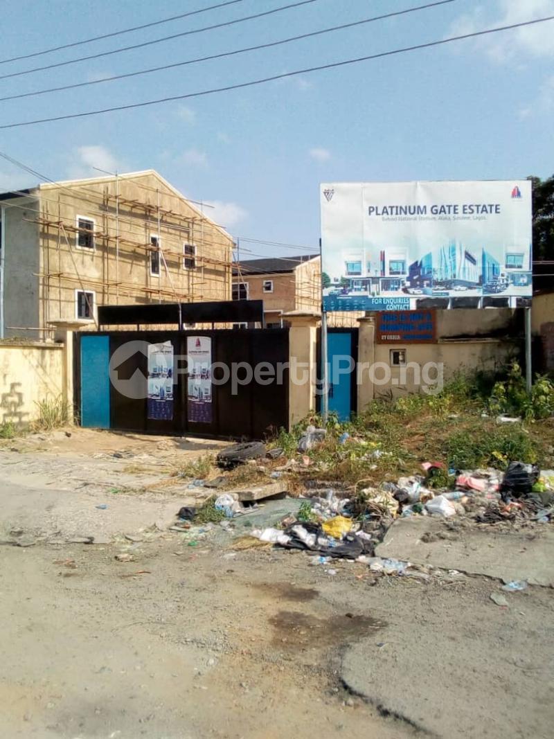 Land for sale Beside Alaka Estate Surulere Lagos - 0