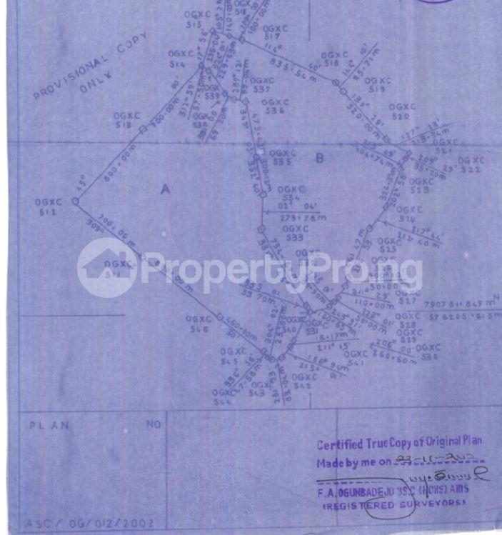 Land for sale Ajebo Obafemi Owode Ogun