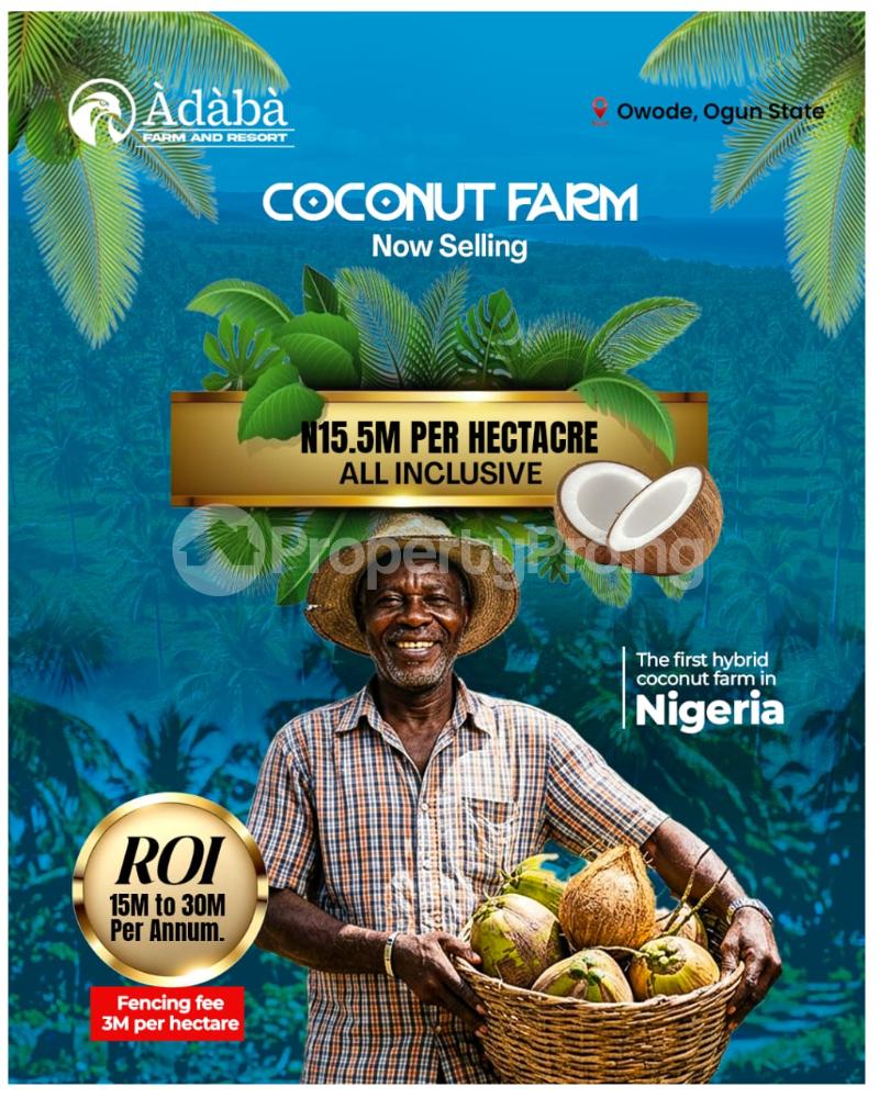 Land for sale Owode Ogun State Mowe Obafemi Owode Ogun